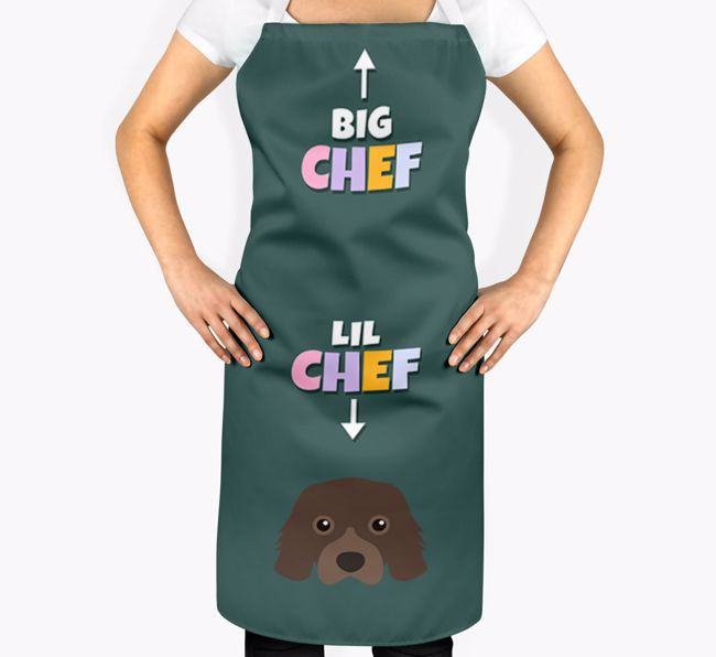 Big Chef, Lil' Chef: Personalized {breedFullName} Apron 