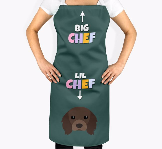 Big Chef, Lil' Chef: Personalised {breedFullName} Apron