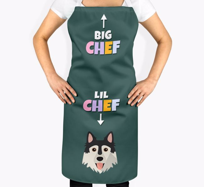 Big Chef, Lil' Chef: Personalised {breedFullName} Apron