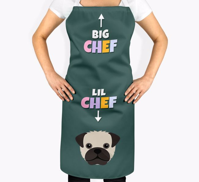 Big Chef, Lil' Chef: Personalized {breedFullName} Apron 