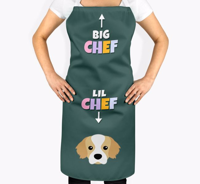 Big Chef, Lil' Chef: Personalized {breedFullName} Apron 