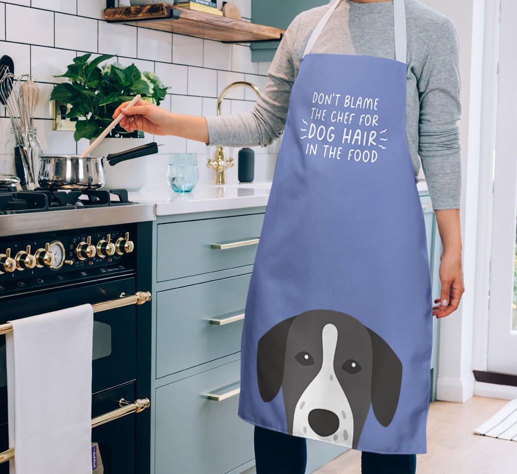 'Don't Blame the Chef' - Personalized {breedFullName} Apron