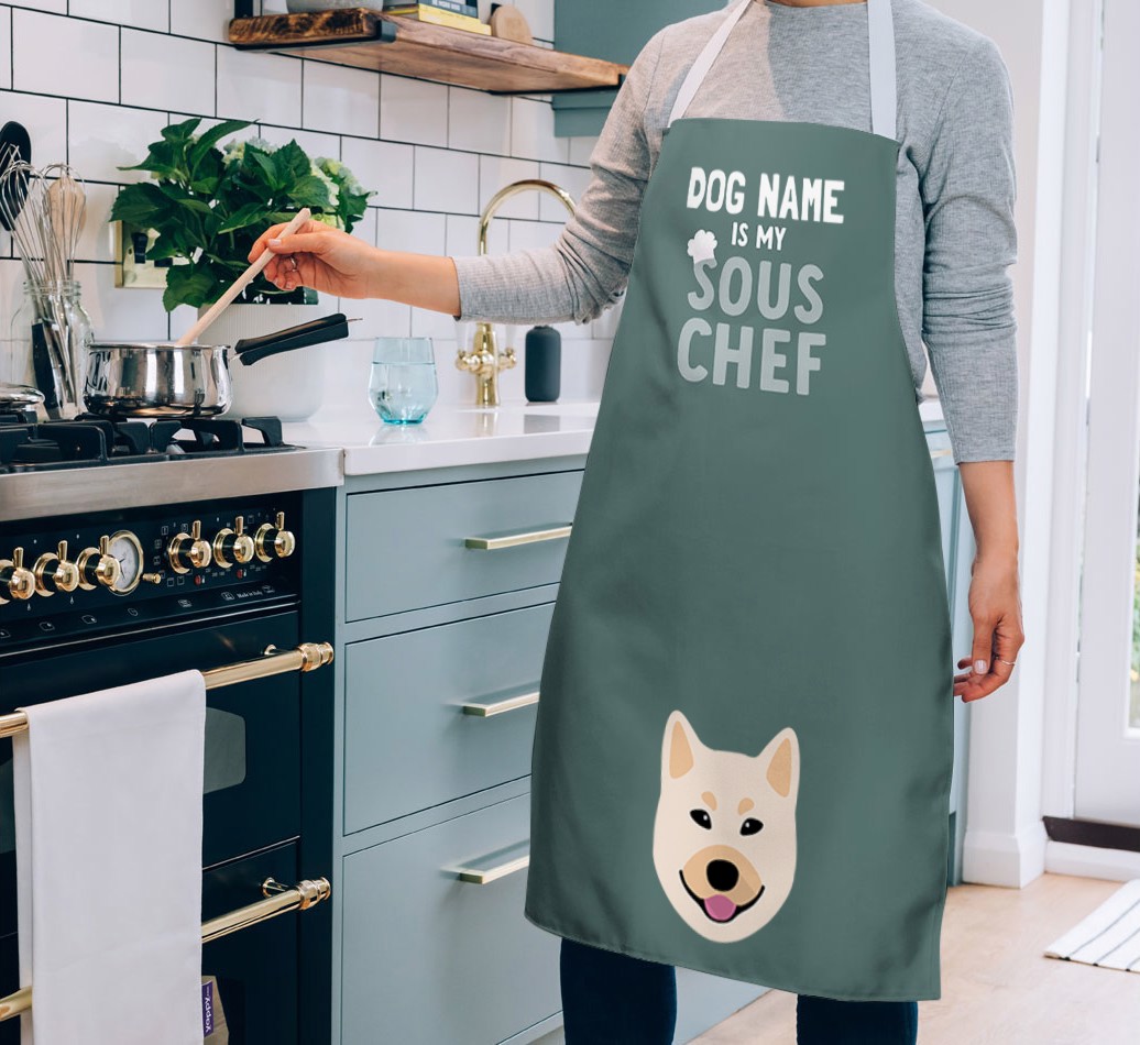 My Sous Chef: Personalized {breedFullName} Apron
