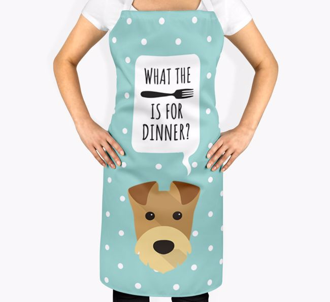 What's for Dinner: Personalized {breedFullName} Apron