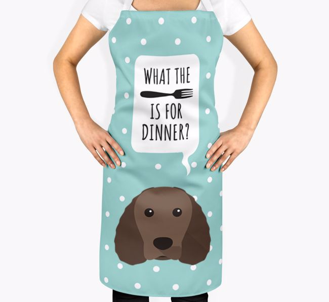 What's for Dinner: Personalised {breedFullName} Apron