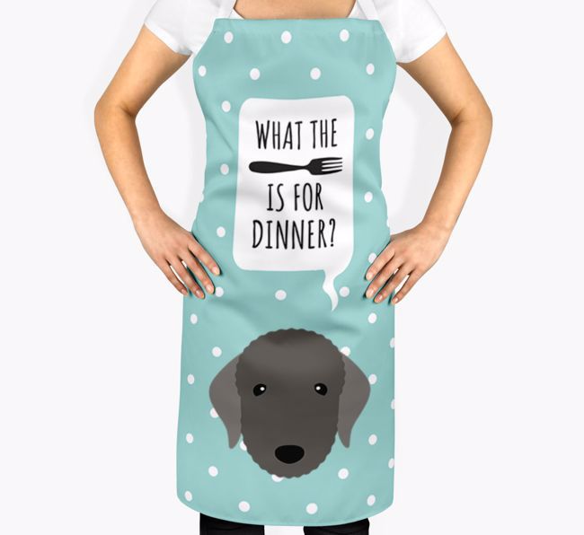 What's for Dinner: Personalized {breedFullName} Apron