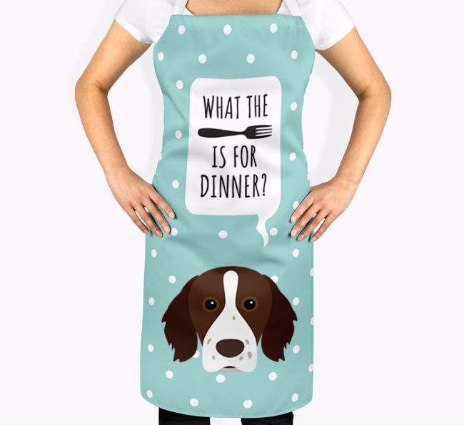 What's for Dinner: Personalised {breedFullName} Apron