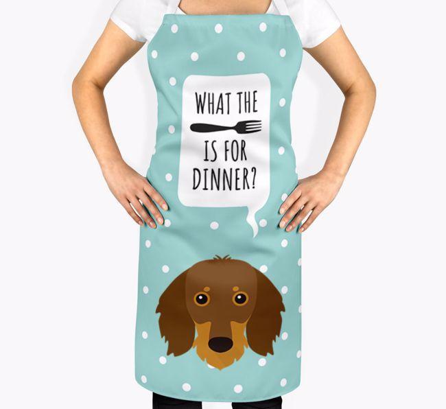 What's for Dinner: Personalised {breedFullName} Apron