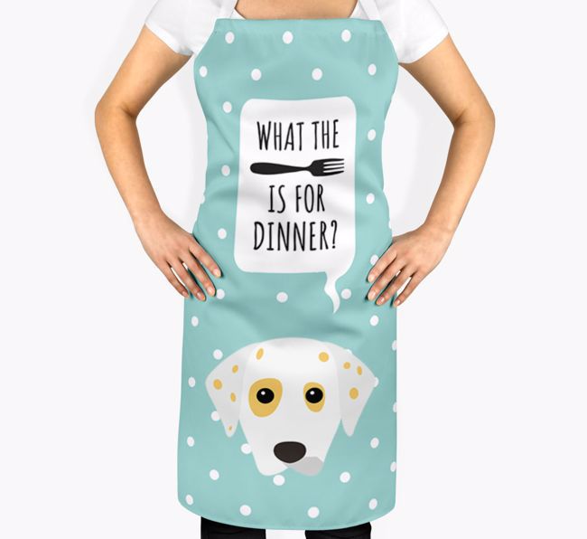 What's for dinner?: Adult Apron with {breedFullName} Icon