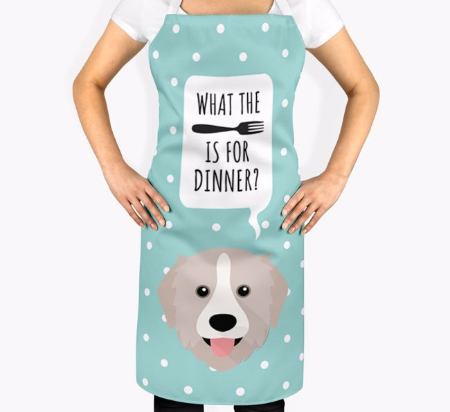 What's for Dinner: Personalised {breedFullName} Apron