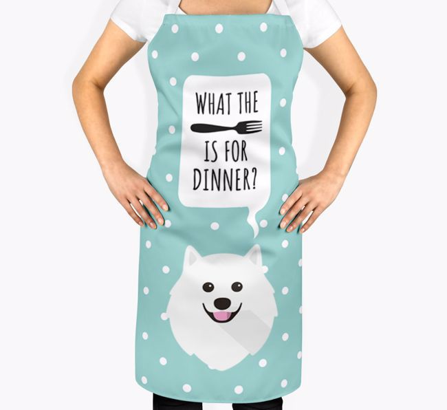 What's for Dinner: Personalized {breedFullName} Apron