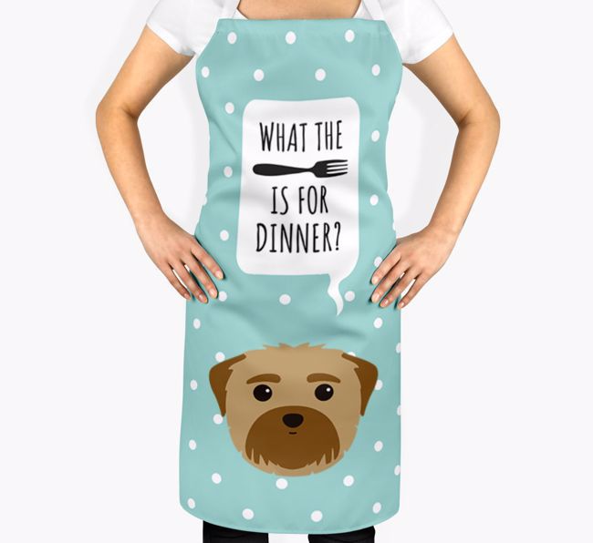 What's for Dinner: Personalised {breedFullName} Apron