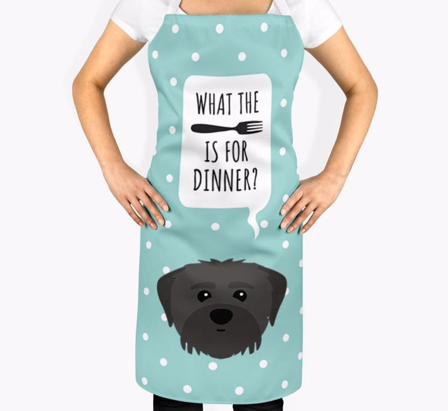 What's for Dinner: Personalized {breedFullName} Apron