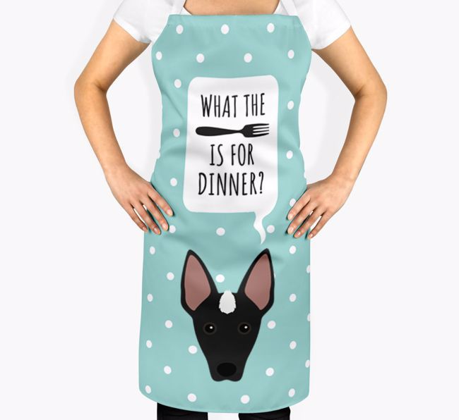 What's for Dinner: Personalized {breedFullName} Apron