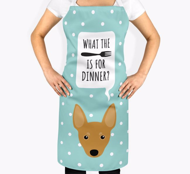 What's for Dinner: Personalised {breedFullName} Apron