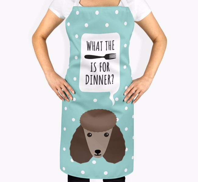 What's for Dinner: Personalised {breedFullName} Apron