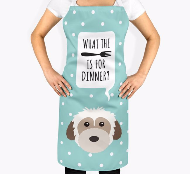 What's for Dinner: Personalised {breedFullName} Apron