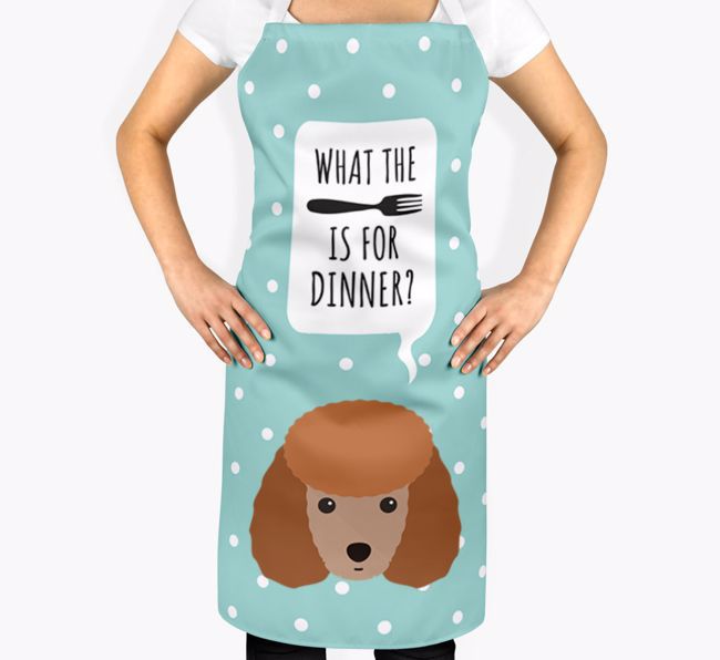 What's for Dinner: Personalised {breedFullName} Apron