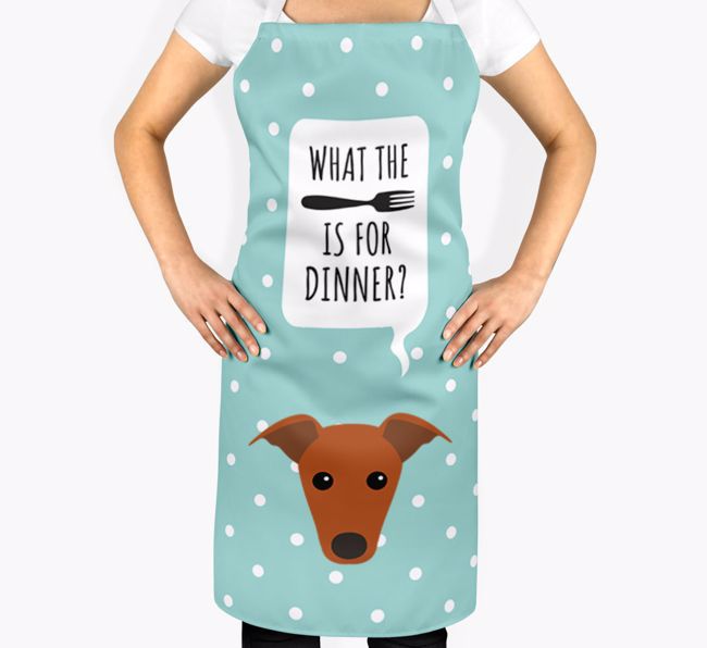 What's for Dinner: Personalized {breedFullName} Apron