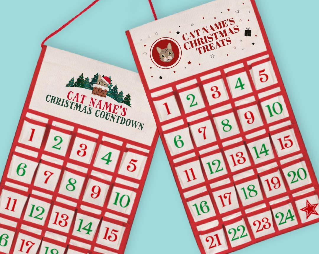Personalized Advent Calendars for your Cat