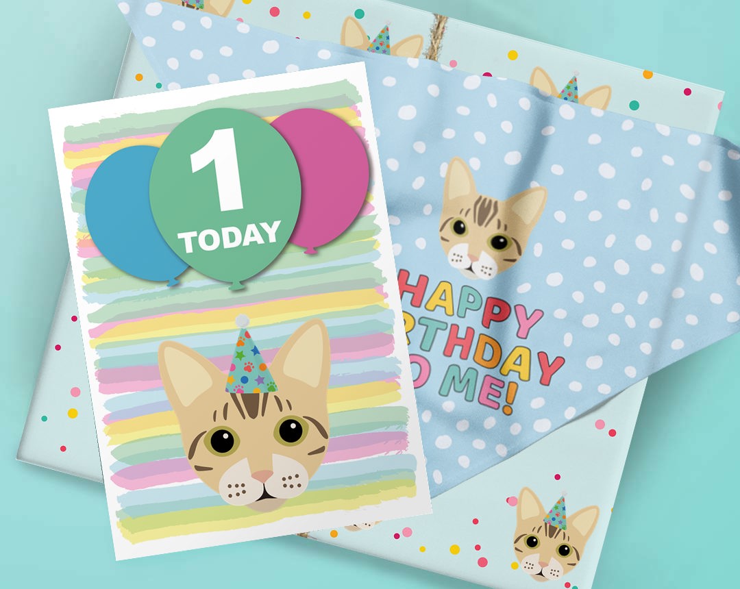 Personalized Cat Birthday Shop