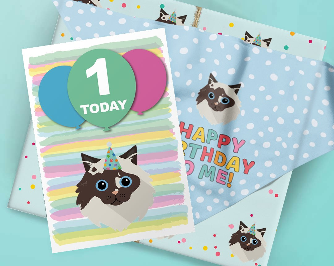 Personalized Cat Birthday Shop