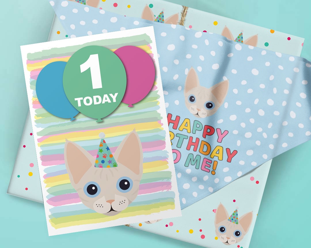 Personalized Cat Birthday Shop