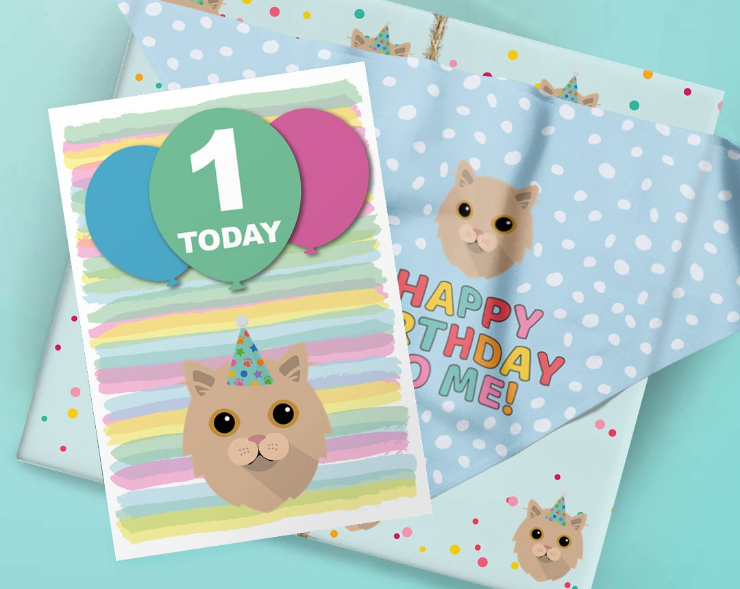 Personalized Cat Birthday Shop