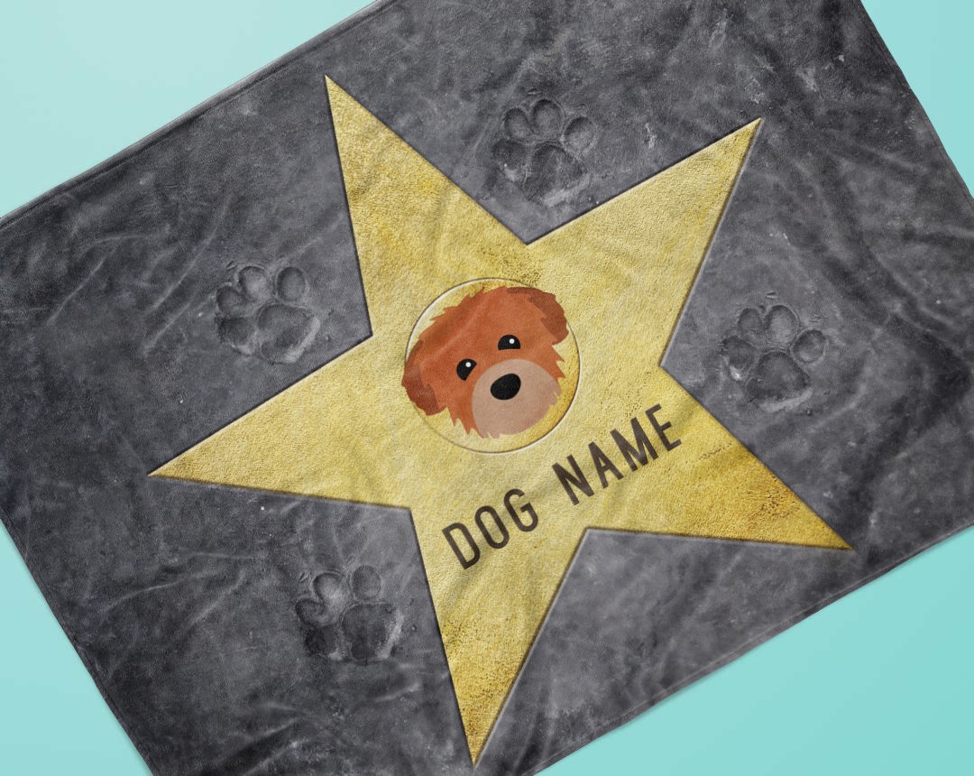 Personalised dog blanket