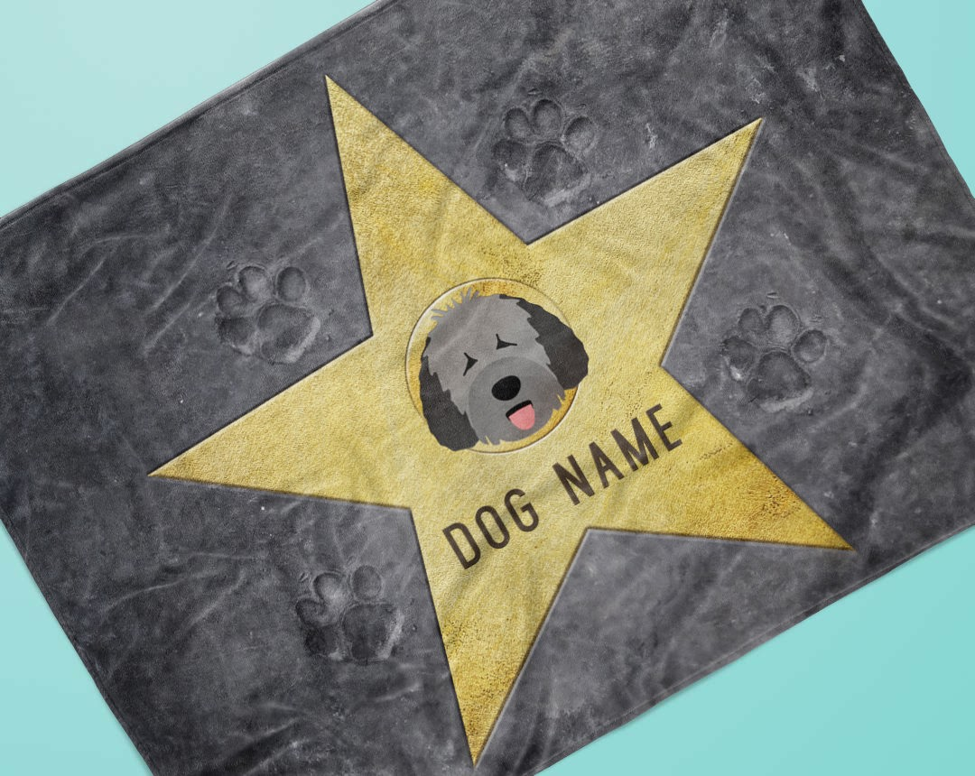 Personalised dog blanket