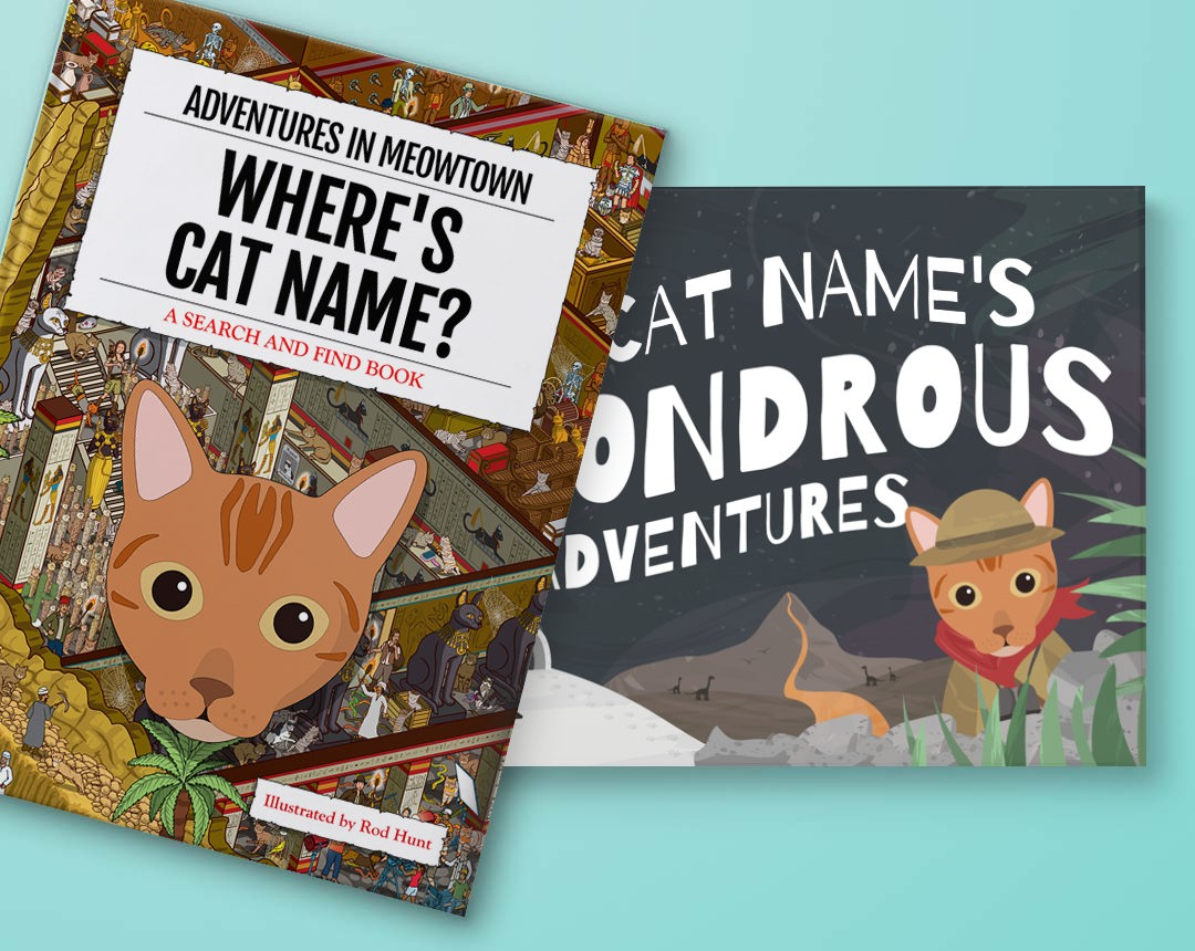 Personalised Cat Books