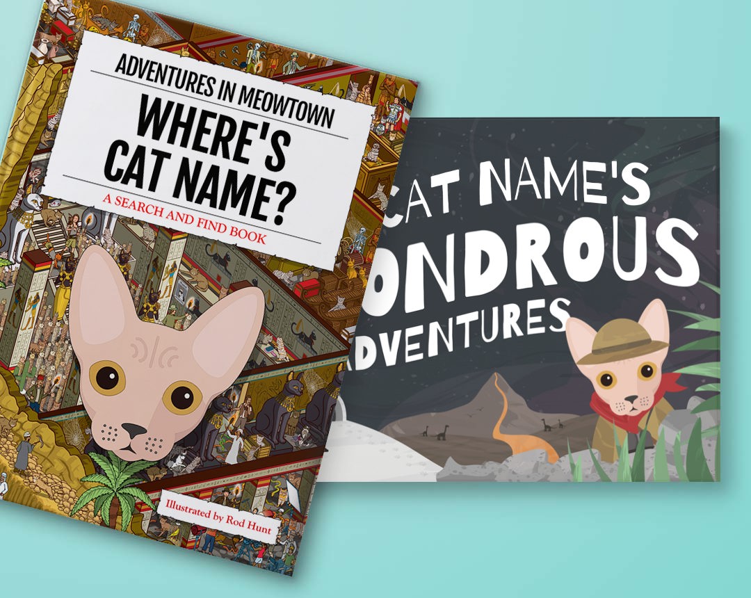 Personalised Cat Books