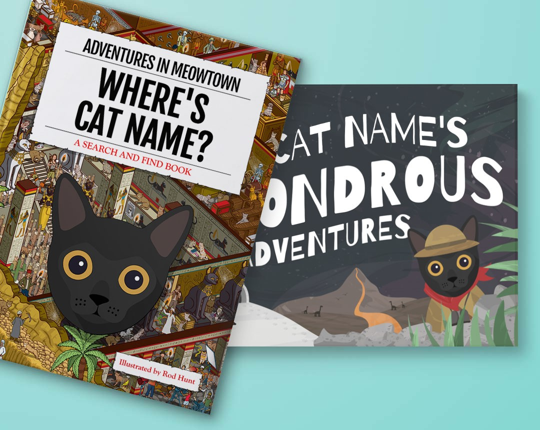 Personalised Cat Books