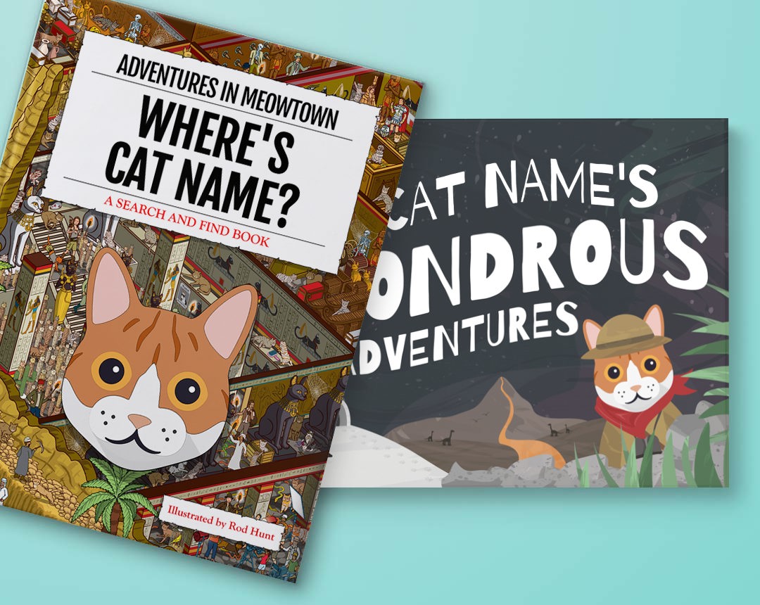 Personalised Cat Books