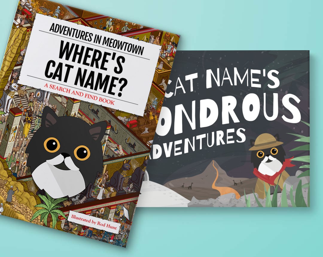 Personalised Cat Books