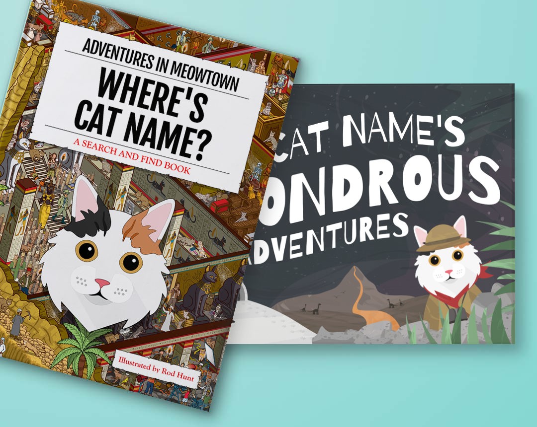 Personalised Cat Books