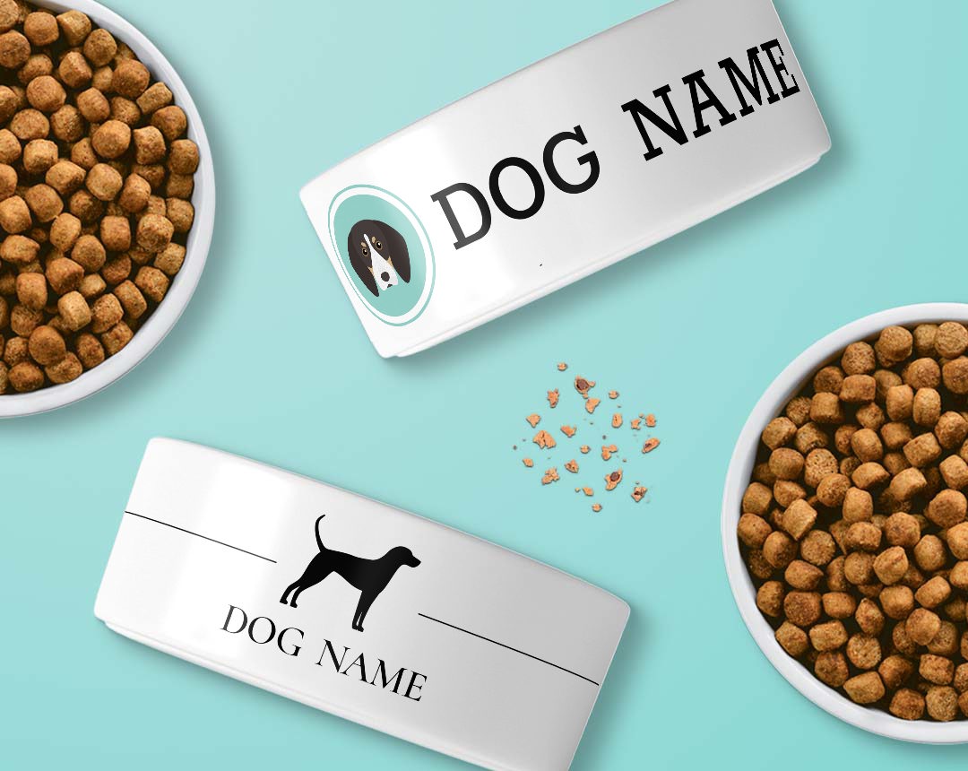 Personalised dog bowls