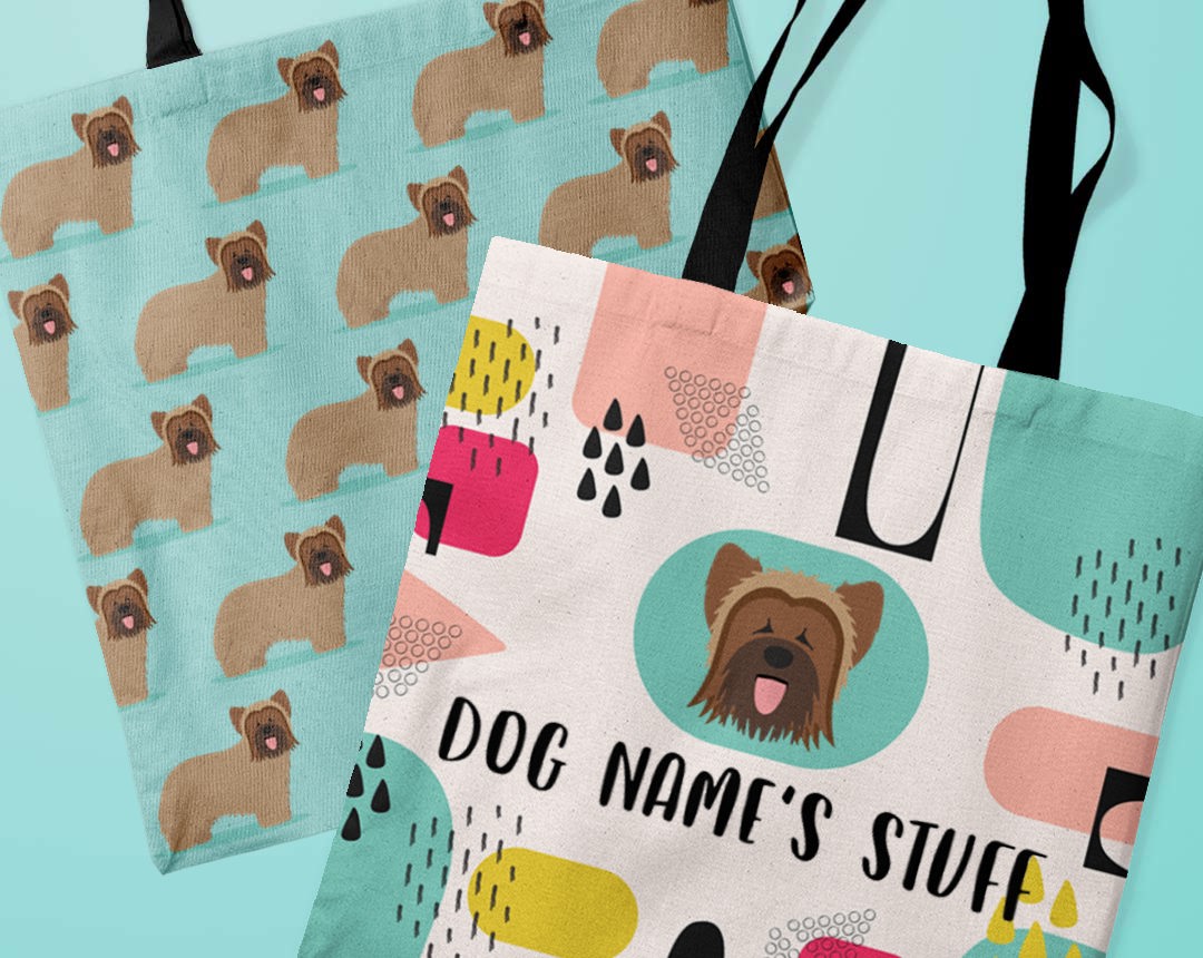 Personalized Dog Canvas Bags