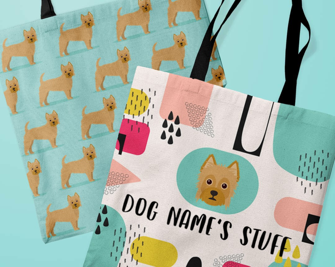 Personalized Dog Canvas Bags