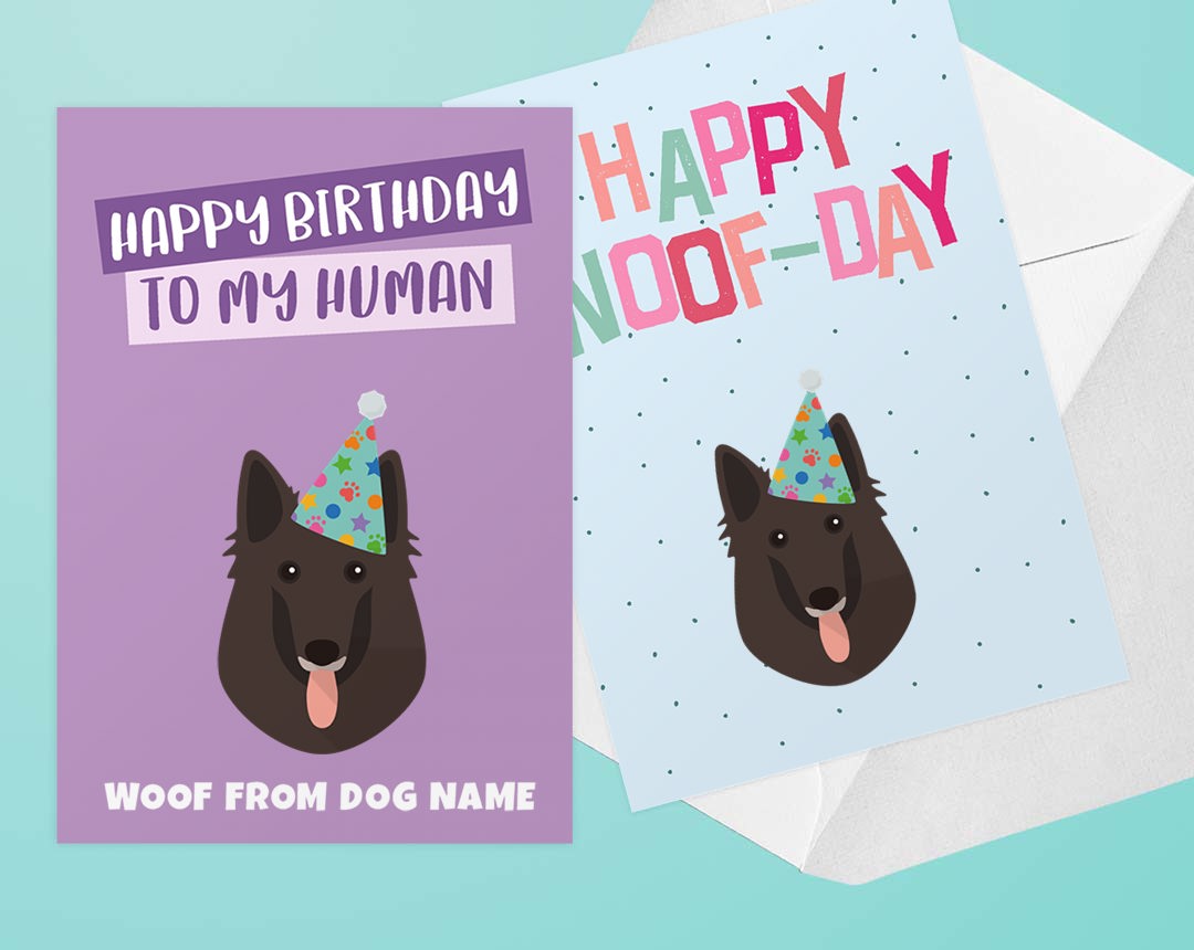 Personalized Dog Cards