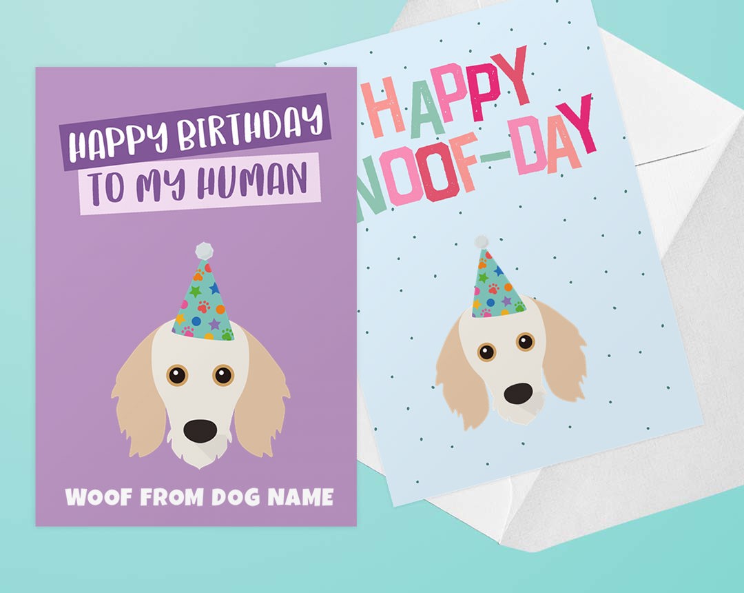 Personalized Dog Cards