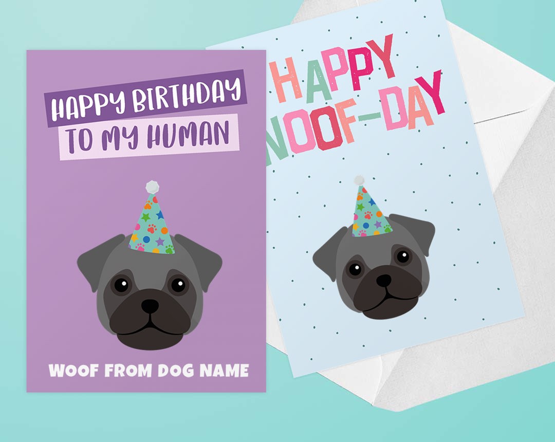 Personalized Dog Cards