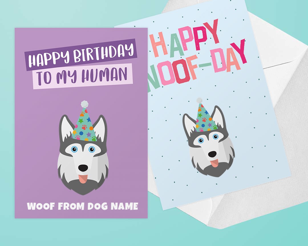 Personalized Dog Cards