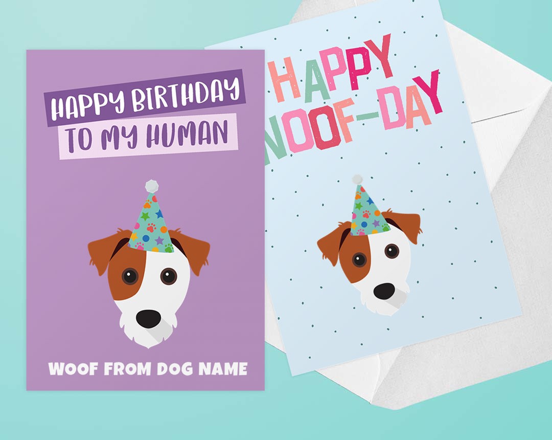 Personalized Dog Cards