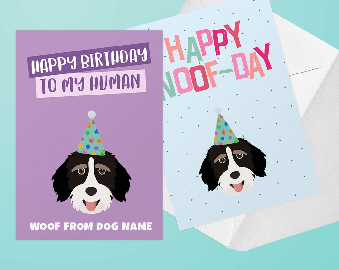 Personalized Dog Cards