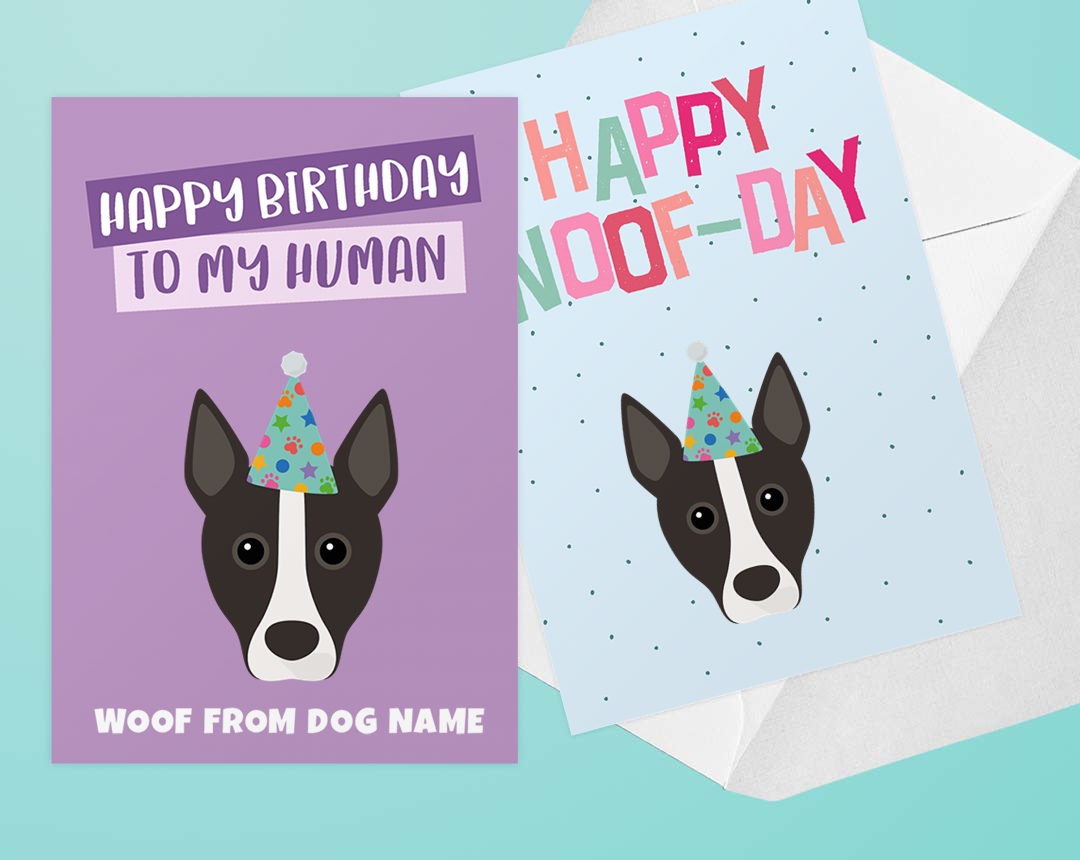 Personalized Dog Cards