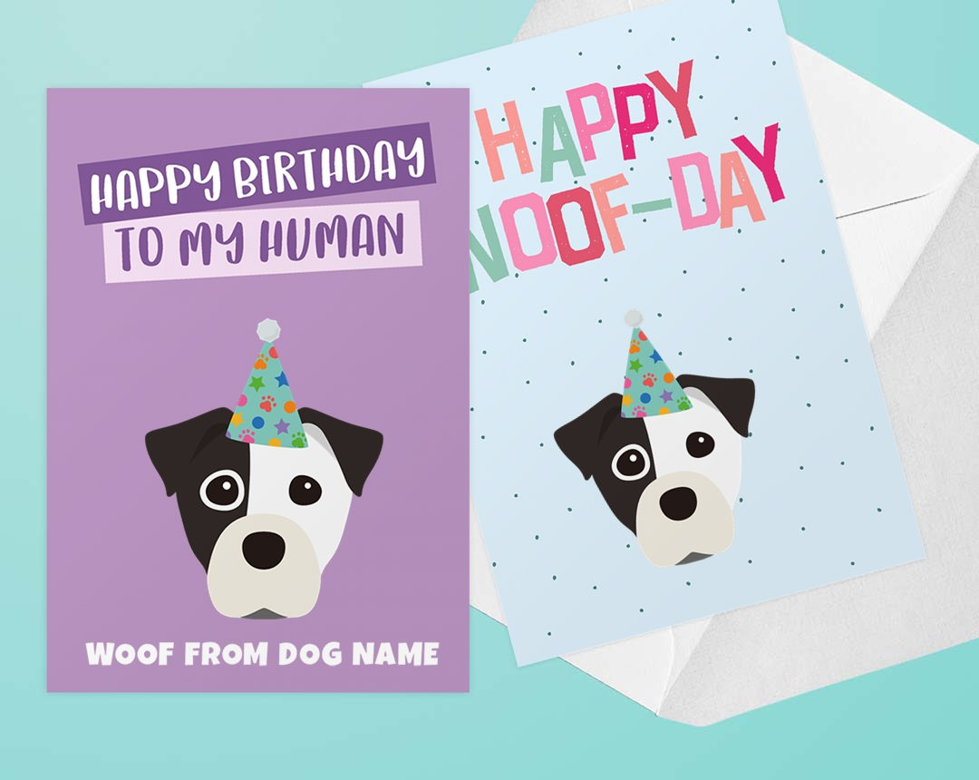 Personalized Dog Cards