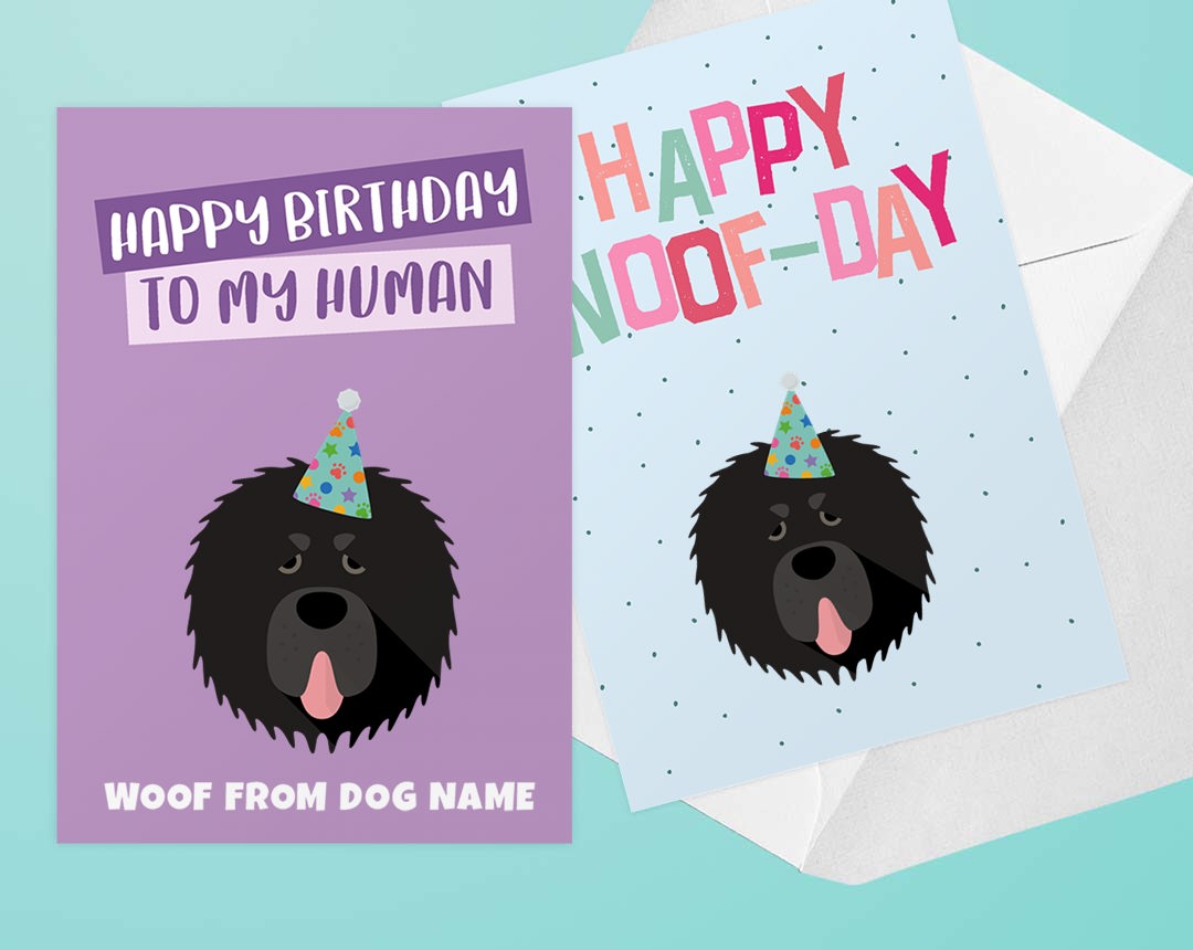 Personalized Dog Cards