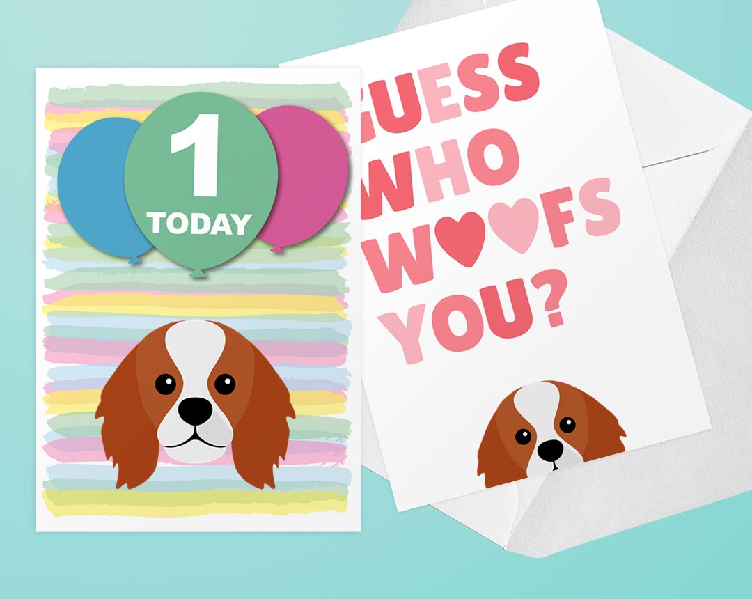 Personalized Dog Cards - Most Popular