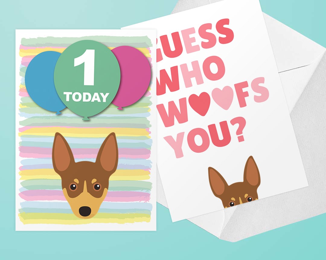 Personalized Dog Cards - Most Popular